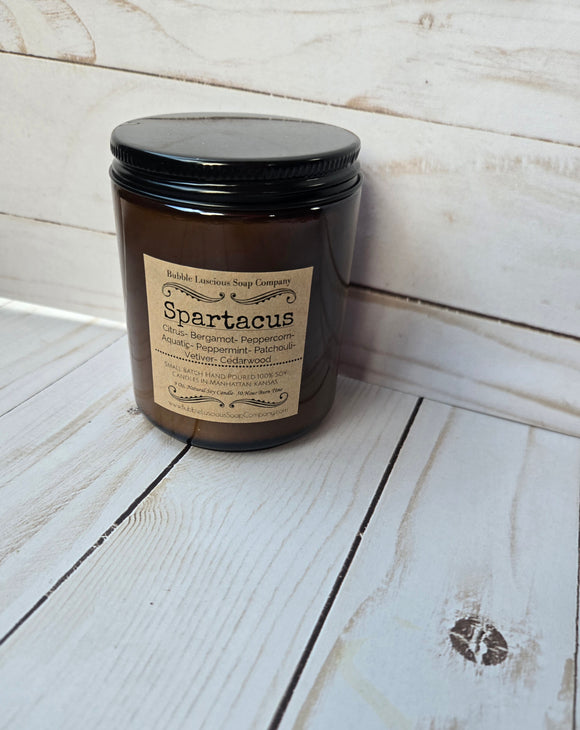 Spartacus Gentleman Soy Candle