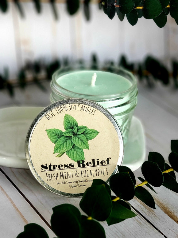Stress Relief Soy Candles