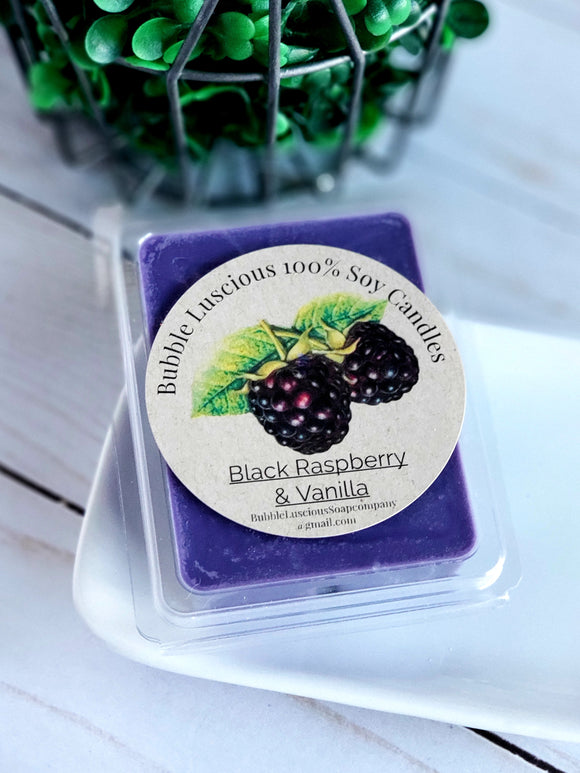 Black Raspberry & Vanilla Soy Tart