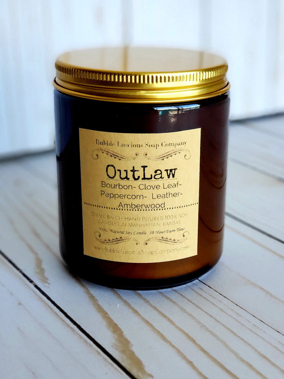 Outlaw Gentleman Soy Candle