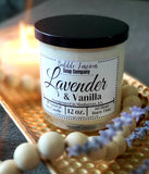 Lavender & Vanilla Boutique Candle